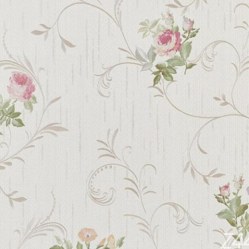 Обои Z 44649 (0,53*10,05) Satin Flowers III Zambaiti Parati Италия
