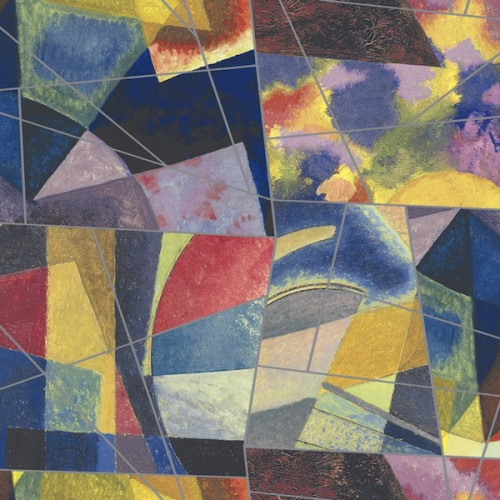 Обои 24080 (1*10,05) Compositon tribute of Kandinsky Италия